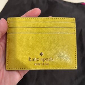 Kate Spade card holder with dust bag